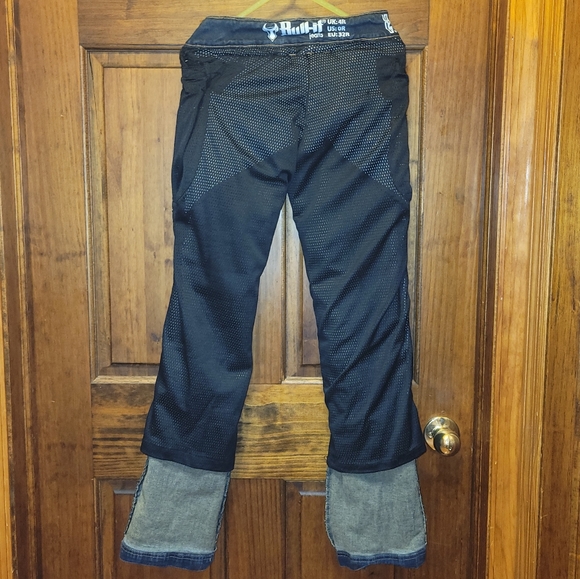 Bull-it Reinforced Motorcycle Straight Leg Jeans Dark Blue Size 0 - Picture 4 of 16